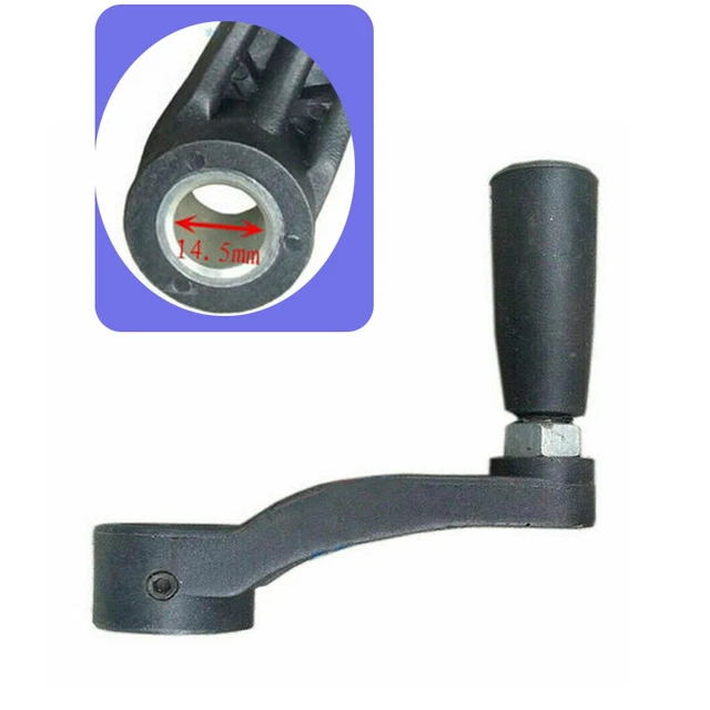 Drill Press Table Crank Handle Raise Lower 14.5mm Mechanical Crankable Handle