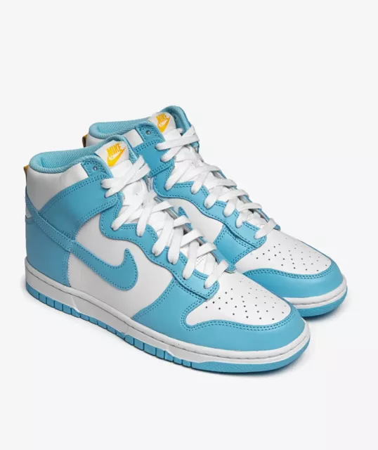 Shoes Nike Dunk High White Baby Blue Chill Man Woman dd1399 401 Sneakers