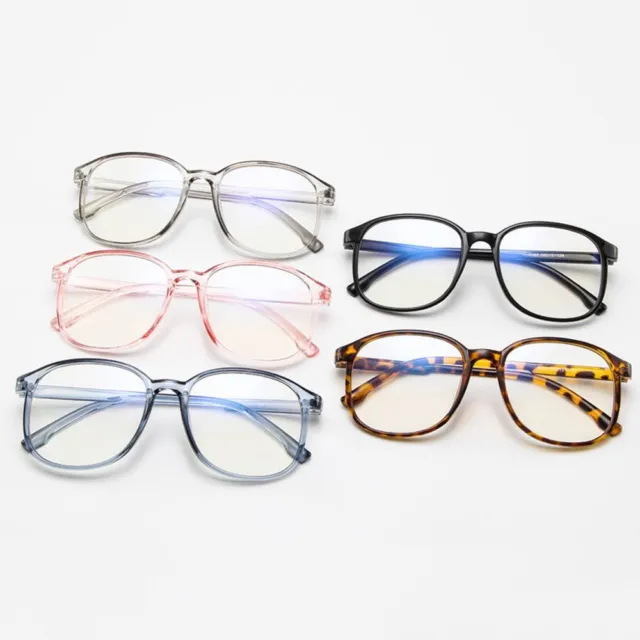 Glasses Ultra Light Resin Eyeglasses Eye wear Vision Care Round Clear Glasses