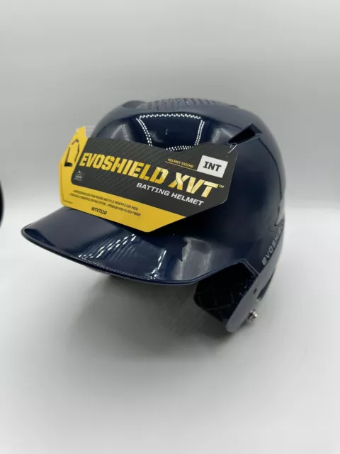 EvoShield XVT Baseball Batting Helmet in Navy Blue INT - WTV7110 - New With Tags