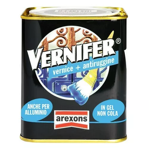 SMALTO VERNICE ANTIRUGGINE IN GEL 750ml AREXONS VERNIFER VARI COLORI