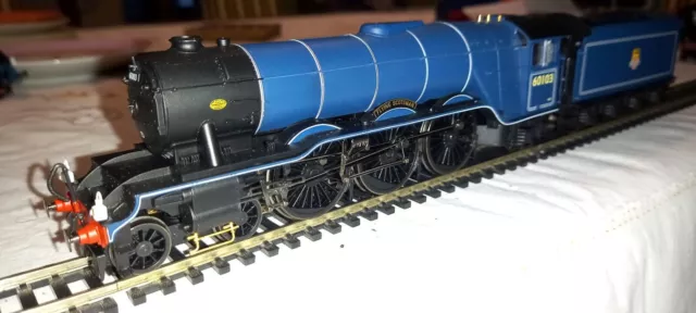 Rare Hornby R3627 BR 'Flying Scotsman' in express blue livery with DCC TTS sound