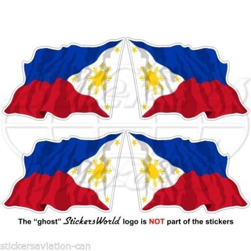 Philippines Flag Sticker Philippine Flag Bumper Stick vrogue.co