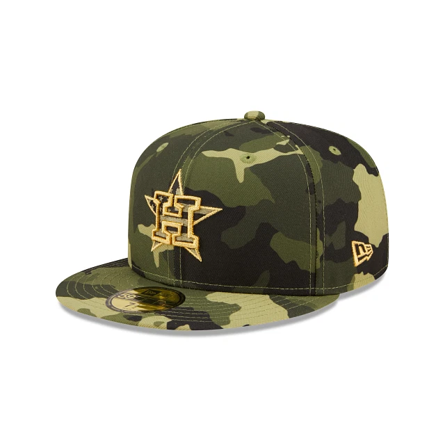 HOUSTON ASTROS NEW Era 2022 "Armed Forces Day" OnField 59FIFTY Fitted