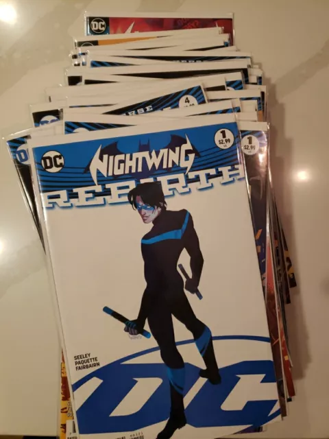 Nightwing Rebirth lot run Of 54 appx VF VF/NM Dc Comics Tons Of Variants