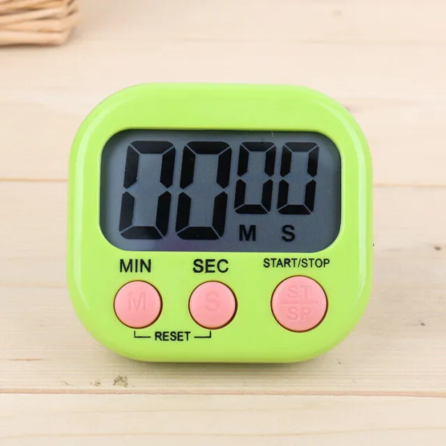 Kitchen Timer Sport Alarm Large LCD Digital Display Screen Magnetic COUNT Down