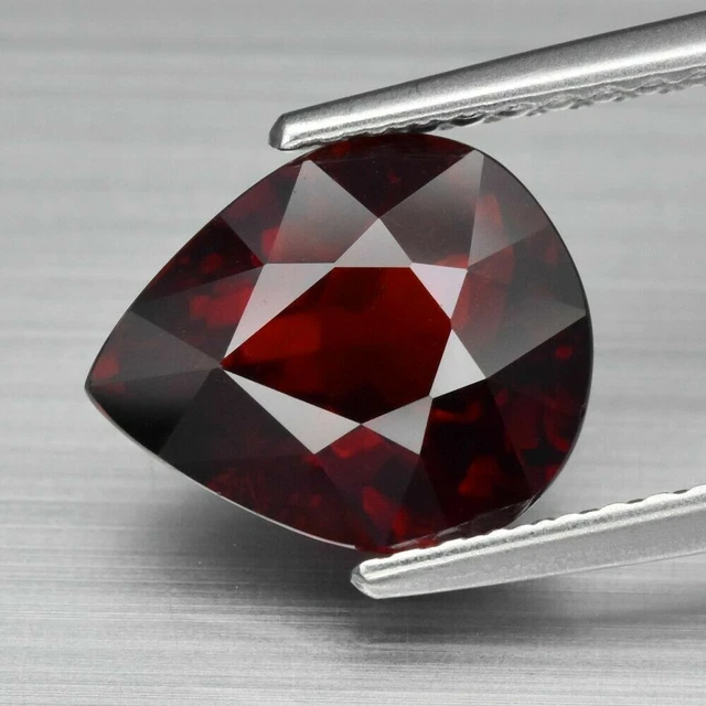 ★★ Rare ! Jolie Spessartite Rouge Orange De Namibie : 2,88 Carats ★★ P199.129T