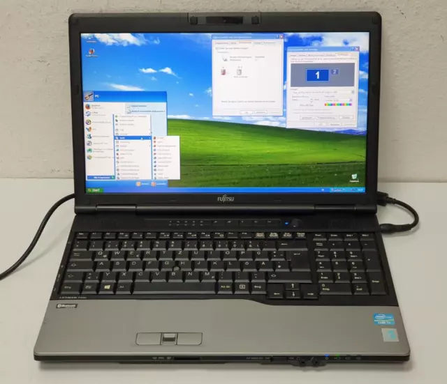 FUJITSU LIFEBOOK E782 i7 500GB 4GB Notebook Gamer Windows XP  Laptop COM 15,6"