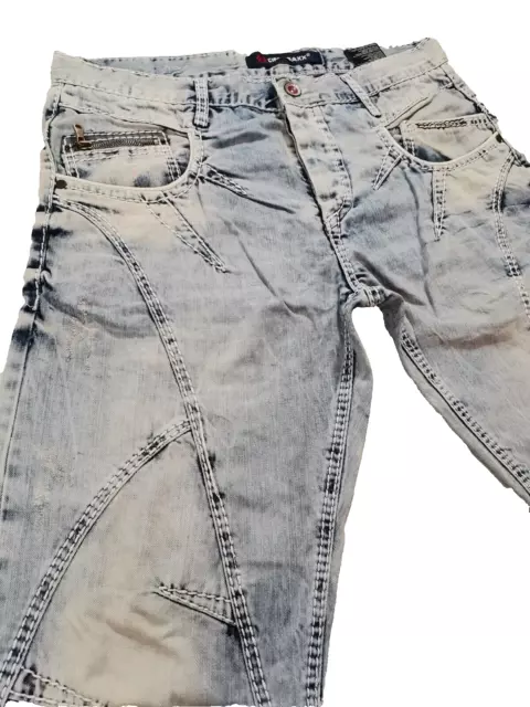 Krasse Cipo & Baxx Denim Jeans Hose Streetwear Hip Hop Kult Oldschool W36 L32