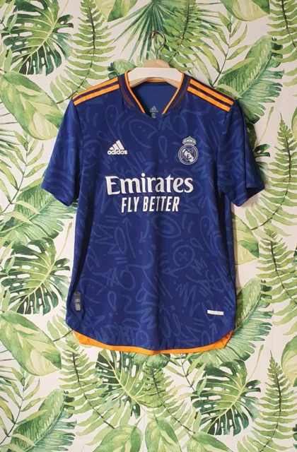 Real Madrid 2021/2022 Adidas Player Issue Football Shirt Jersey Trikot