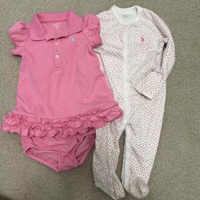Ralph Lauren baby girl clothes - 6 months LOT