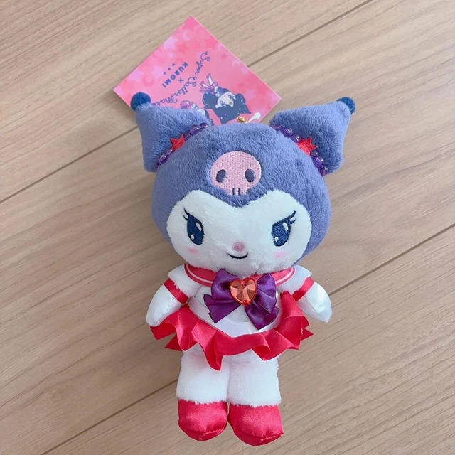 PELUCHE PORTE-MASCOTTE SAILOR Moon Eternal x Sanrio Kuromi Mars porte ...
