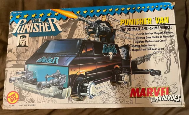 The Punisher Van Marvel Superhero’s Toy Biz