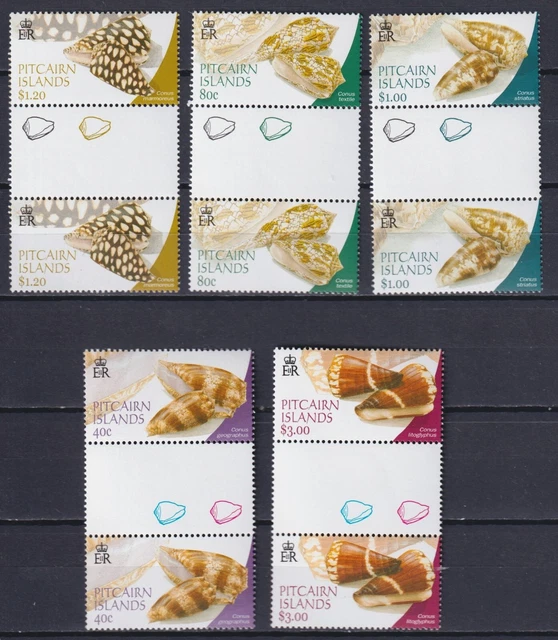 Pitcairn Islands 2003 Shells MNH**