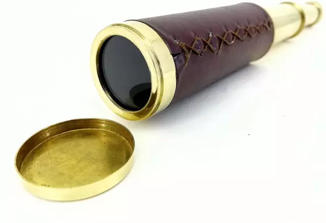 Brass Telescope 6 Inch Antique Marine  Pirate Spyglass Vintage Scope  Gift Item