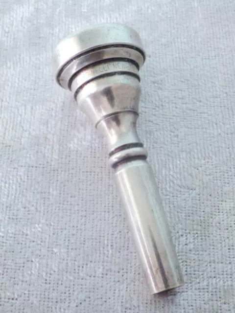 Vintage Giardinelli flugelhorn mouthpiece 3FL silverplated