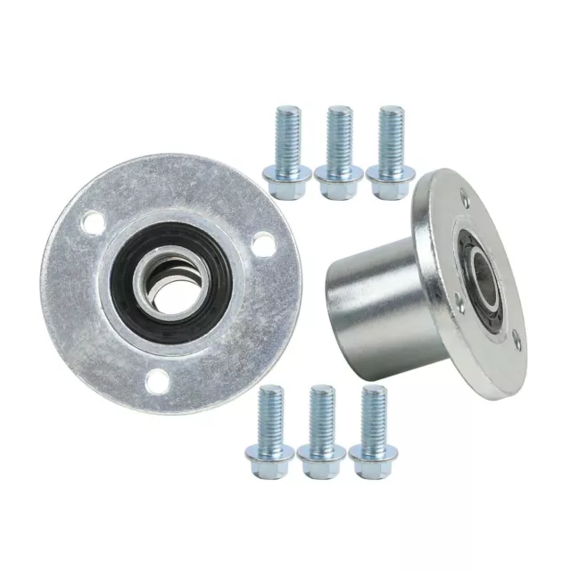 Pair 17mm Bearing 3 Stud Front Wheel Hub For Go Kart Cart ATV Quad Buggy Trike