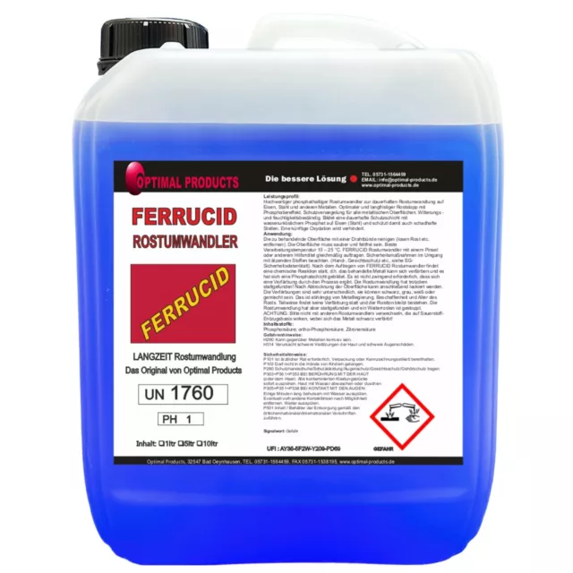 Rostumwandler ROSTLÖSER 5 LITER PREMIUM Ferrucid