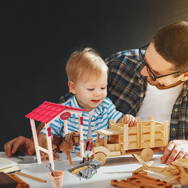 1 Set Simulierte Imitiert Bauernhof Spielzeug Kinder Spielzeug Für Decor Spielen 5