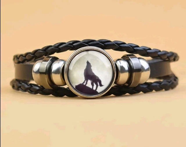 wolf bracelet