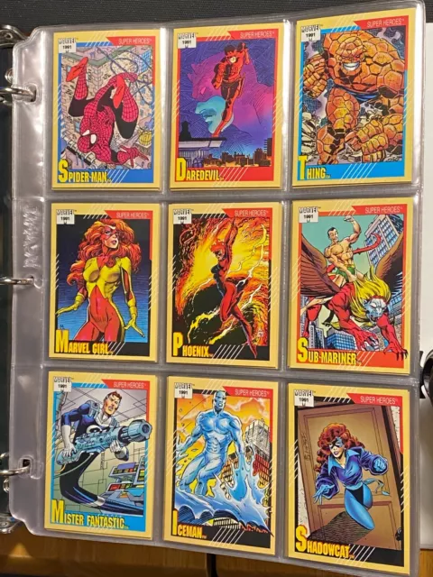 1991 Impel Marvel Universe Series 2 II  You Pick the Card, Finish Your Set