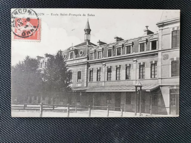 CPA 61 ALENCON - Ecole Saint-François de Sales