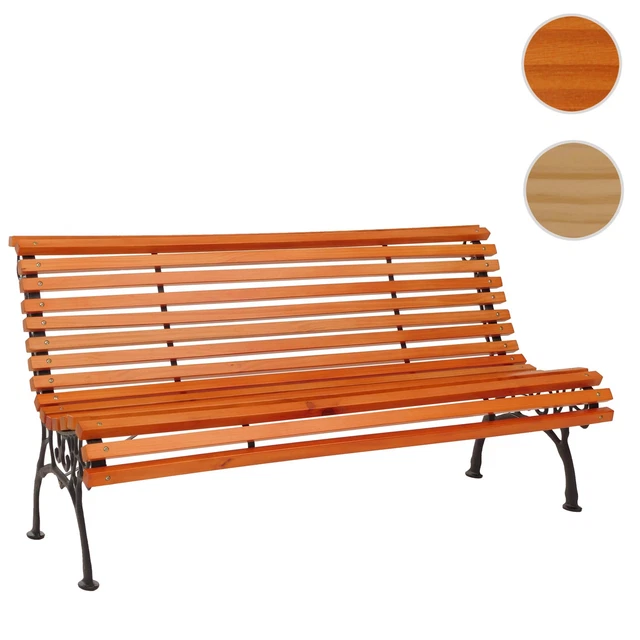 GRASEKAMP Gartenbank Belmonte 160 Cm Aus Akazienholz – 3-sitzig, Natur, Für Garten & Park