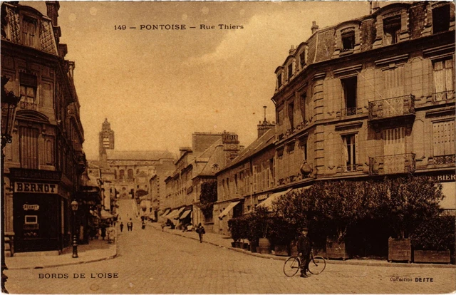 CPA Pontoise Rue Thiers (1317440)