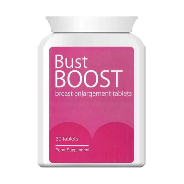 Bust Boost Breast Enlargement Pills Tablets Natural Safe Herbal Big Cleavage