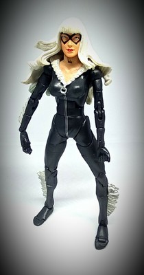 ToyBiz lot SPIDER MAN KRAVEN ELECTRO CHATTE NOIRE Black Cat Marvel Legends ToyBiz 15 cm 