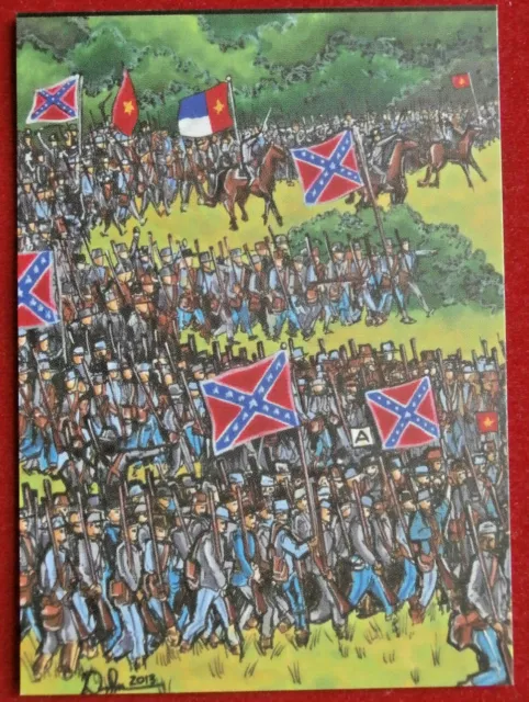 CIVIL WAR CHRONICLES - Card CW18 - PICKETT'S CHARGE - by Dave Sharpe