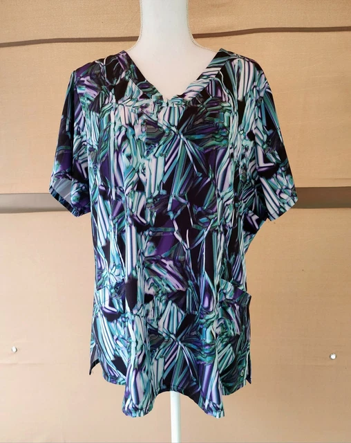 Womens Barco One Scrub Top Size 2XL