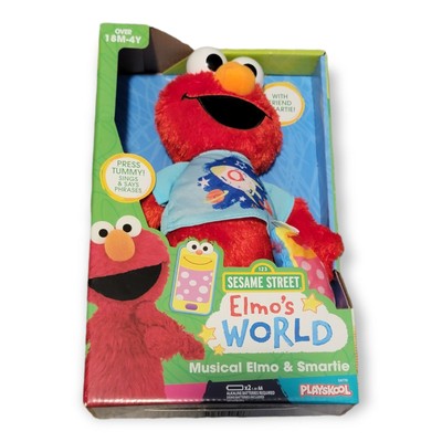 elmo and smartie plush