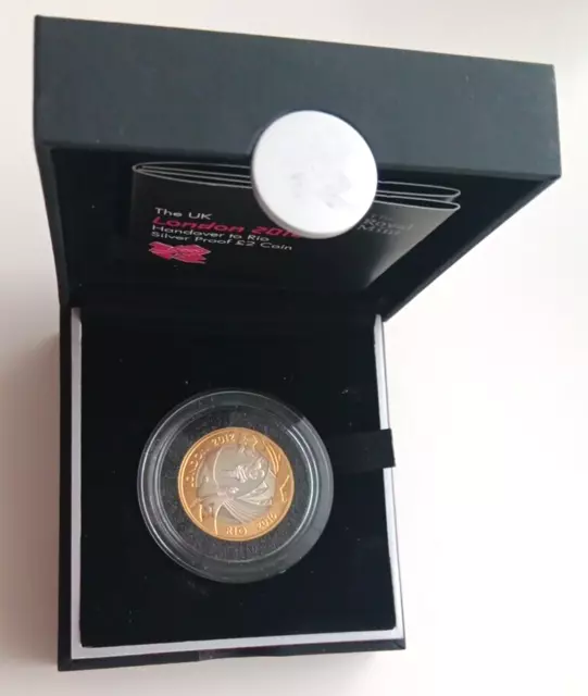 Two Pound 2012 Handover ( Silver Proof )