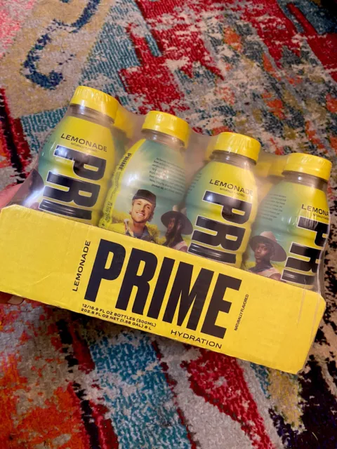12 PACK LIMITED Edition Lemonade Prime Hydration Venice Beach EXCLUSIVE ...