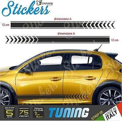 Adhésifs Bandes Latérales Vinil Auto Bandes Universel Tuning Racing Ad K 22 