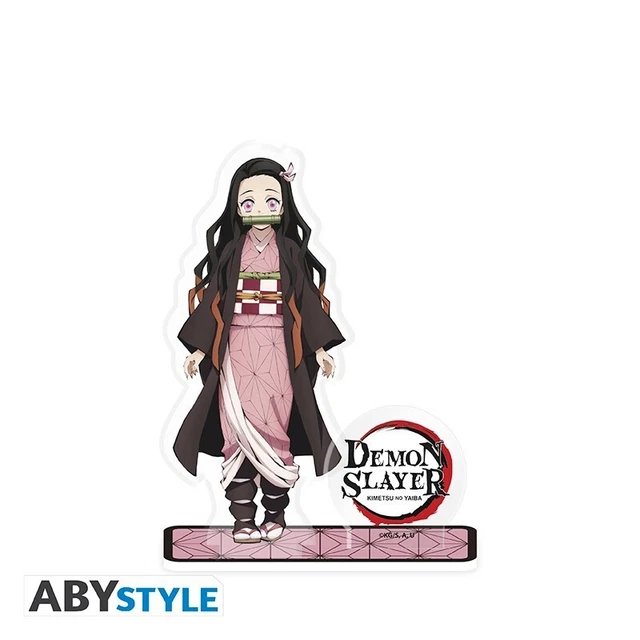Crunchyroll - Demon Slayer - Figura Acrilica Giyu, Standy 10 Cm, Con Base, Licenza Ufficiale