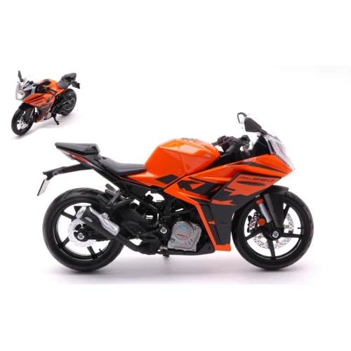 KTM RC 390 ORANGE 1:12 Maisto Moto Die Cast Modellino