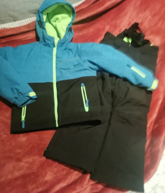 Jungen Schnee Kombi Anzug Zweiteiler 128 Schnee Hose Ski Jacke