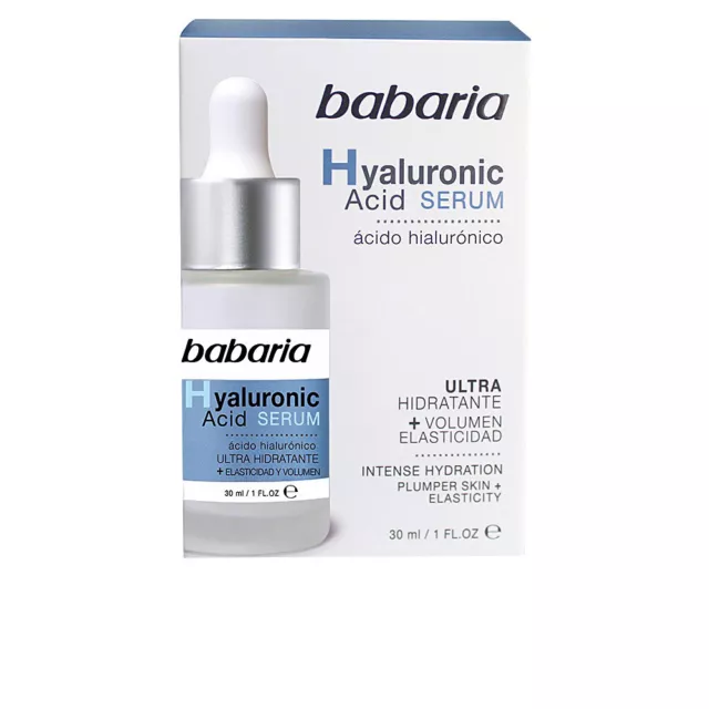 Cosmétique Visage Babaria women HYALURONIC ACID serum ultrahidratante 30 ml