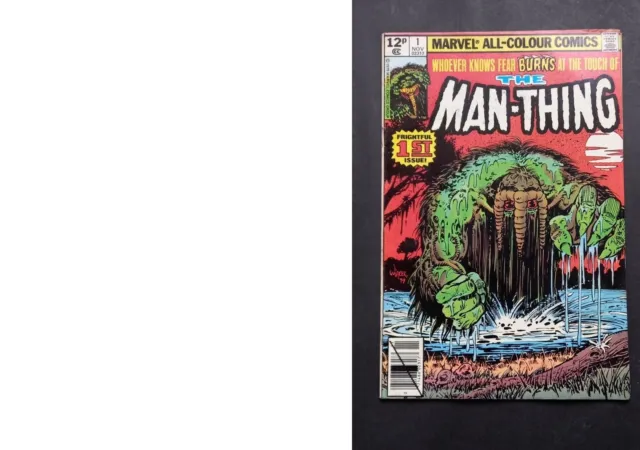 Marvel Comics - The Man Thing - 1St Issue - November 1979