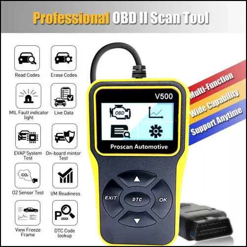 For Vauxhall Astra Car Diagnostic Code Reader Fault Reset Tool OBD2 Scanner UK