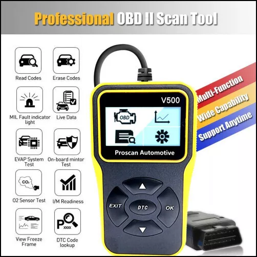 for Vauxhall Corsa Car Diagnostic Code Reader Fault Reset Tool  OBD2 Scanner