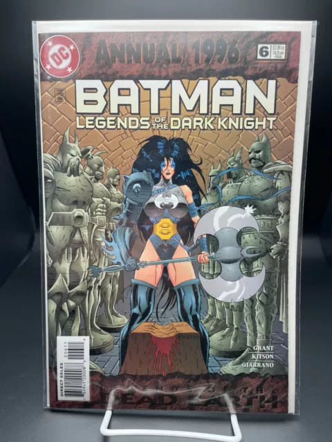 Mint 1996 Dc Batman Legends Of The Dark Knight Annual #6 Dead Earth Grant Kitson