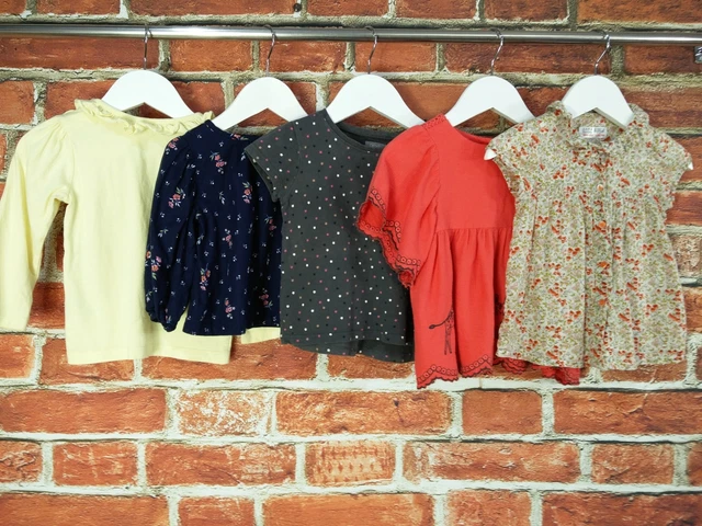 BUNDLE BAMBINA ETÀ 12-18 MESI ZARA GAP ecc TOP T-SHIRT CAMICETTA ESTATE 86CM