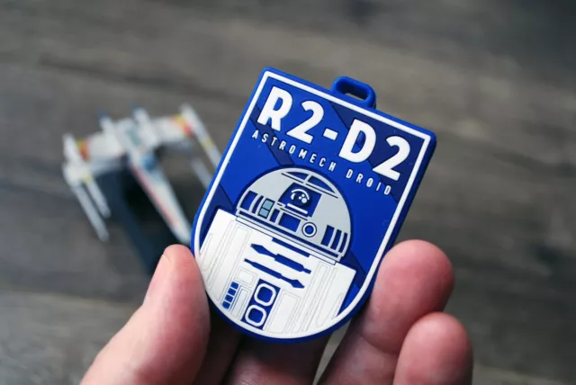 PLOX offizieller Star Wars Schlüsselanhänger Motiv R2-D2 2