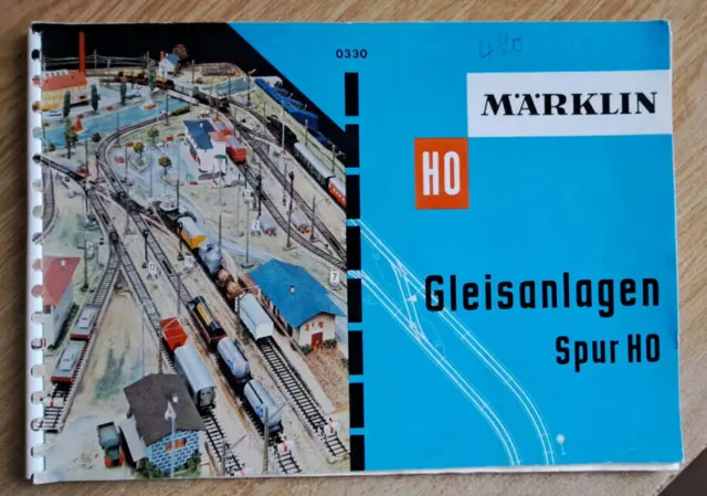 Märklin Spur HO Gleisanlagen Buch 0330