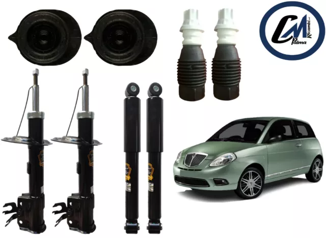 Kit 4 Ammortizzatori Ant/Post + Tamponi Ant E Supporti Ammo. Lancia Ypsilon 843