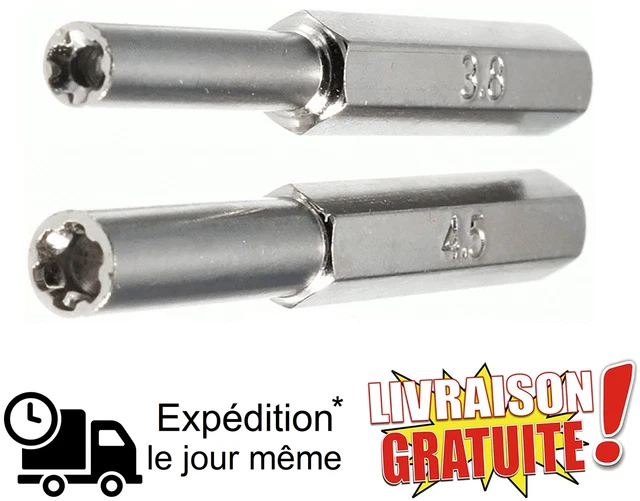 Cemobile Gamebit Tournevis 4,5 Mm 3,8 Mm, Double Embout De Sécurité - Foto 7