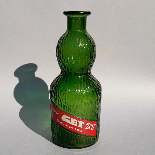 Antique Pippermint GET Advertising Carafe - 22.5cm
